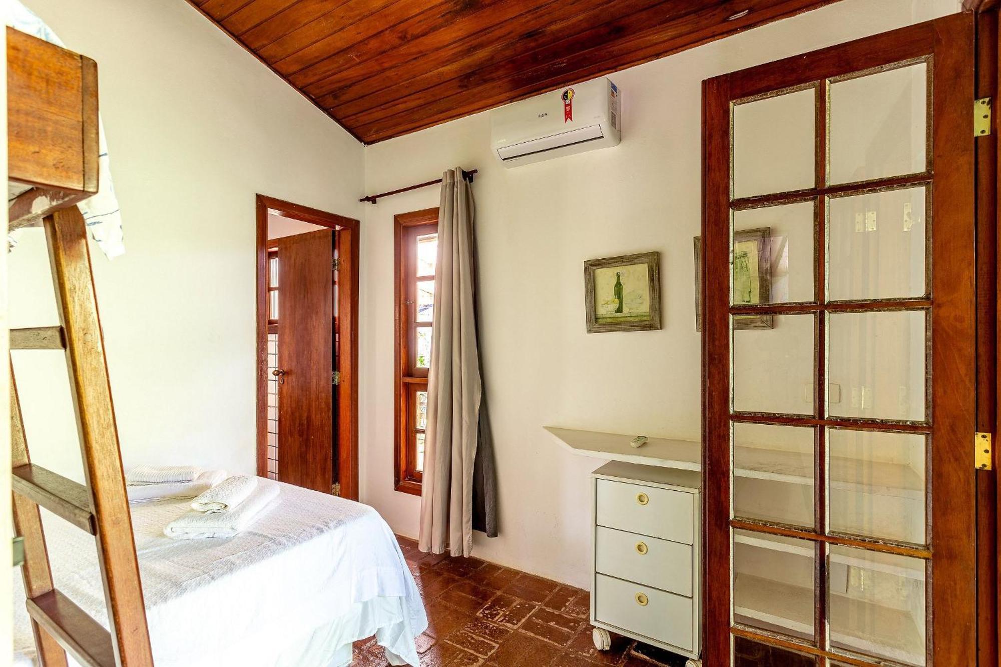 Casa Dos Passaros Na Areia A 20M Da Praia Da Baleia Com 3 Suites E 1 Dorm, Com Ar Condicionado, Wifi, Smart Tv, Cozinha Completa E Churrasqueira Sao Sebastiao  Luaran gambar